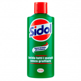 Sidol Lucidante in Crema per Tutti i Metalli - Flacone da 150ml