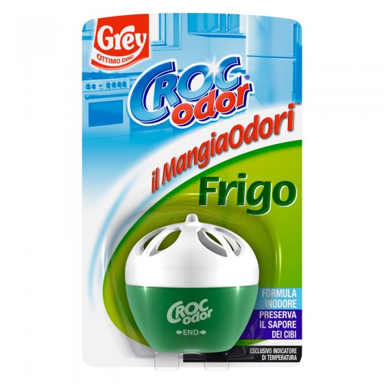 Grey Croc Odor il Mangiaodori Igienizzante per Frigo - 1 Blister Grey Croc Odor il Mangiaodori Igienizzante per Frigo - 1 Blister