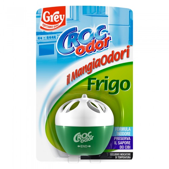 Croc Odor Mangiaodori Igienizzante per Frigo Confezione da 1 Grey