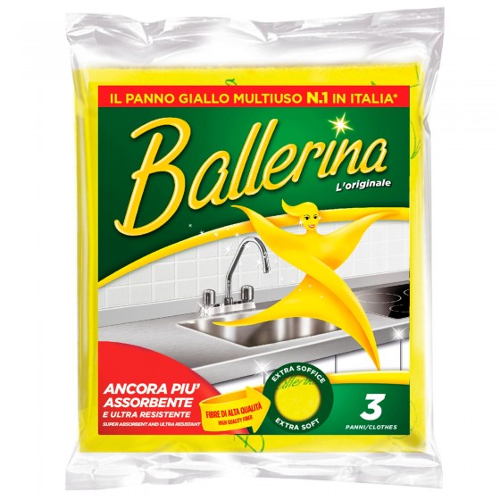 Ballerina l'Originale Panno Multiuso per Tutte le Superfici - 1 Ballerina l'Originale Panno Multiuso per Tutte le Superfici - 1