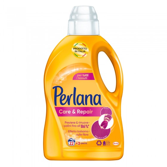 Perlana Care and Repair Detersivo Liquido con Fiber Tech per Perlana Care and Repair Detersivo Liquido con Fiber Tech per