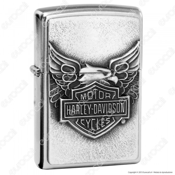 Accendino Zippo Mod. 20230 Harley-Davidson® Iron Eagle - Ricaricabile Antivento Accendino Zippo Mod. 20230 Harley-Davidson® Iron Eagle - Ricaricabile Antivento