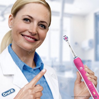 Oral B Smart 4 4000W Spazzolino Elettrico Ricaricabile Braun Bluetooth Timer