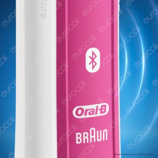 Oral B Smart 4 4000W Spazzolino Elettrico Ricaricabile Braun Bluetooth Timer