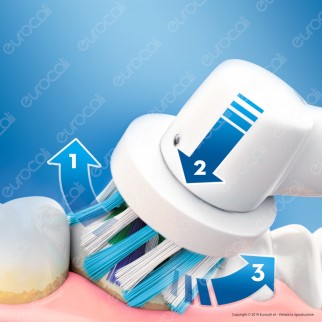 Oral B Smart 4 4000W Spazzolino Elettrico Ricaricabile Braun Bluetooth Timer
