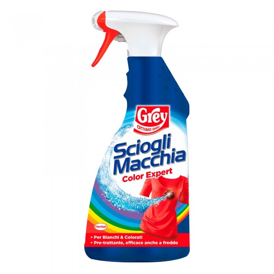 Grey Sciogli Macchia Smacchiatore Pre-Trattante per Tessuti Colorati Grey Sciogli Macchia Smacchiatore Pre-Trattante per Tessuti Colorati