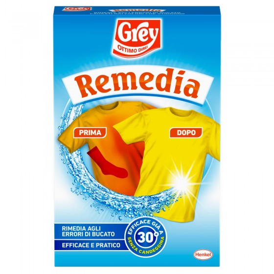 Grey Remedia Additivo per Lavatrice Rimedia gli Errori di Bucato - Grey Remedia Additivo per Lavatrice Rimedia gli Errori di Bucato -