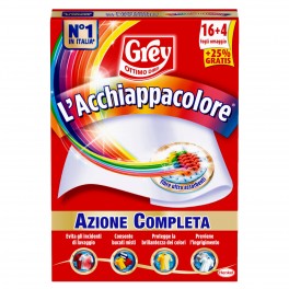 Grey L'Acchiappacolore per Lavatrice - Confezione da 20 Fogli