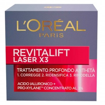 L'Oréal Paris Revitalift Laser X3 Trattamento Profondo Anti-Età con