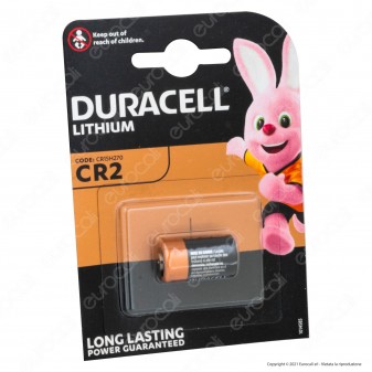 Duracell Ultra Photo CR2 Pila Al Litio - Blister 1 Batteria