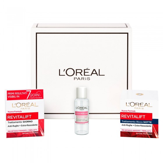 L'Oréal Paris Revitalift Kit Viso Giorno e Notte Anti-Rughe L'Oréal Paris Revitalift Kit Viso Giorno e Notte Anti-Rughe