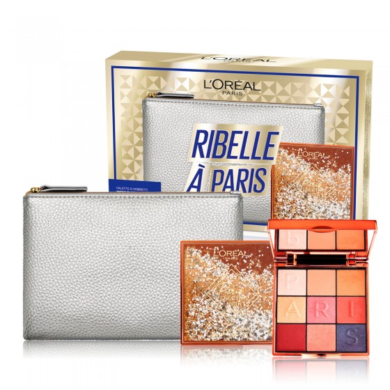 L'Oréal Paris Ribelle à Paris Pochette Brillante Palette 9 Ombretti L'Oréal Paris Ribelle à Paris Pochette Brillante Palette 9 Ombretti