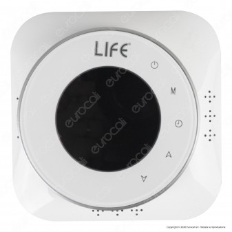 Life Cronotermostato Digitale Programmabile Wi-Fi con Display per
