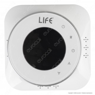 Life Cronotermostato Digitale Programmabile Wi-Fi con Display per