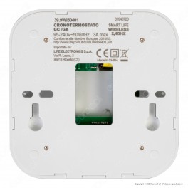 Life Cronotermostato Digitale Programmabile Wi-Fi con Display per