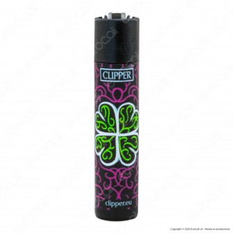 Clipper Large Fantasia Black Fortune - 4 Accendini [TERMINATO]