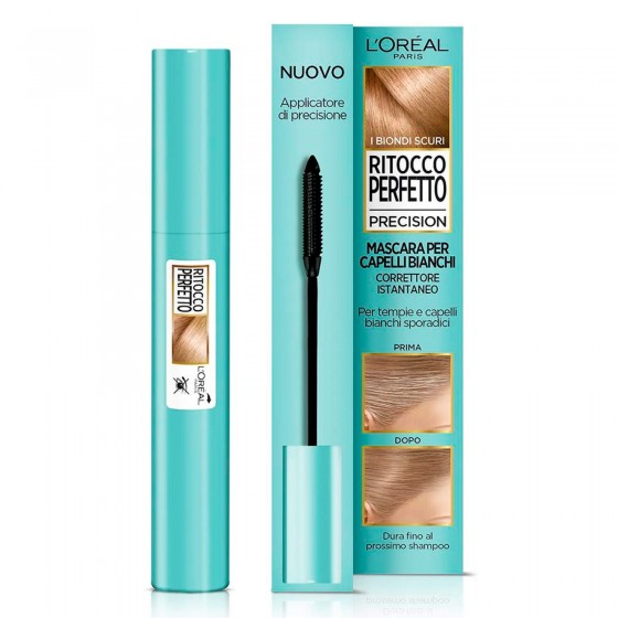 L'Oréal Paris Ritocco Perfetto Mascara per Capelli Bianchi Colore 4 L'Oréal Paris Ritocco Perfetto Mascara per Capelli Bianchi Colore 4