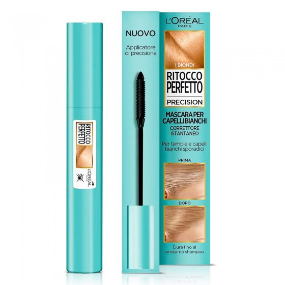 L'Oréal Paris Ritocco Perfetto Mascara per Capelli Bianchi Colore 5 L'Oréal Paris Ritocco Perfetto Mascara per Capelli Bianchi Colore 5