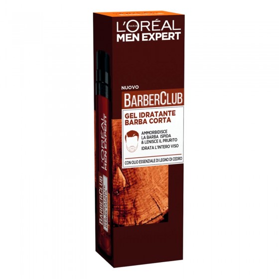 L'Oréal Paris Men Expert Barber Club Gel Idratante Barba Corta e Viso L'Oréal Paris Men Expert Barber Club Gel Idratante Barba Corta e Viso