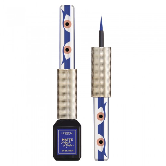 L'Oréal Paris Matte Signature Eyeliner Colore Blu Magnetica Waterproof 24H