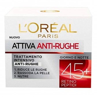 L'Oréal Paris Attiva Anti-Rughe 45+ Set Trattamento Intensivo Anti-Età