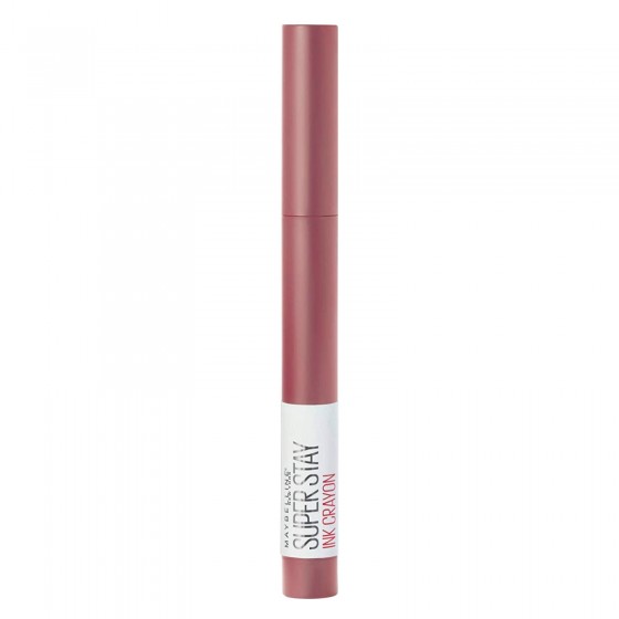 Maybelline New York SuperStay Ink Crayon Rossetto Matita in Gel Colore 15 Lead The Way