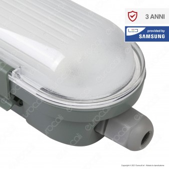 V-Tac VT-120036 Tubo LED Plafoniera M-Series 36W Lampadina 120cm Impermeabile IP65 - SKU 20204