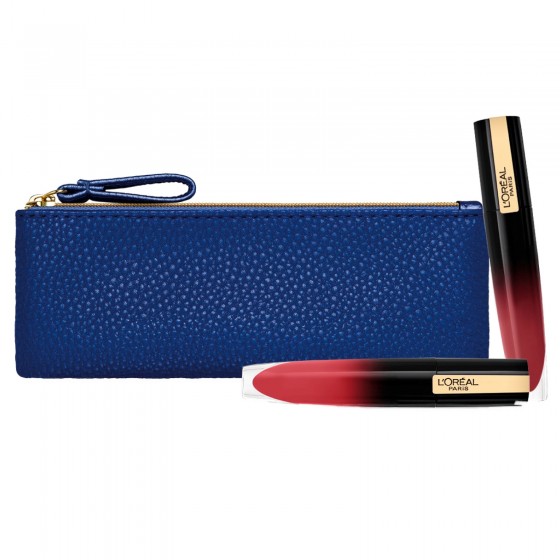 L'Oréal Paris Kit Labbra Pochette Tinte Labbra Brillant Signature L'Oréal Paris Kit Labbra Pochette Tinte Labbra Brillant Signature