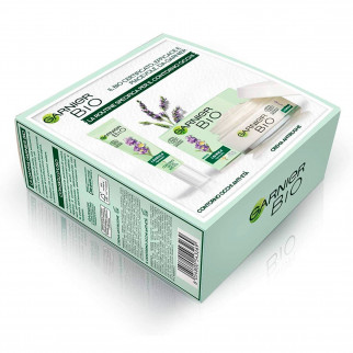 Garnier Bio Lavanda Set Anti-Età Rigenerante con Crema Viso Giorno