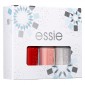 Essie Kit Smalti Minisize a Lunga Tenuta dal Risultato Professionale e Lucido Colori Rosso Rosa e Argento [TERMINATO]