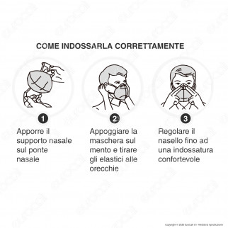 Sicura Protection 10 Mascherine Protettive Filtranti Monouso