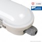 V-Tac VT-120136 Tubo LED Plafoniera M-Series 36W Lampadina 120cm Impermeabile IP65 - SKU 20217 / 20216