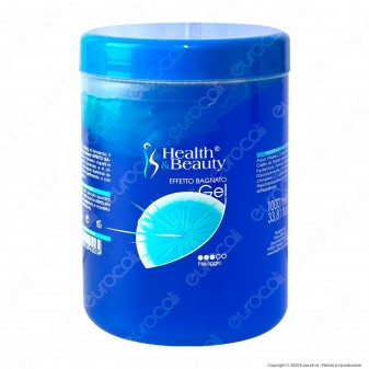 Health & Beauty Gel Capelli Effetto Bagnato - Barattolo da 1 Litro