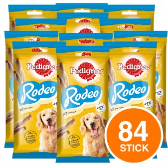 84 Pedigree Rodeo Snack Masticabile per Cani al Gusto Pollo - 12