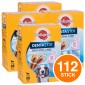 112 Pedigree Dentastix Medium per l'igiene orale del cane - 4 Confezioni da 28 Stick