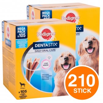 210 Pedigree Dentastix Large per l'igiene orale del cane - 2
