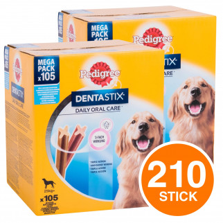 210 Pedigree Dentastix Large per l'igiene orale del cane - 2