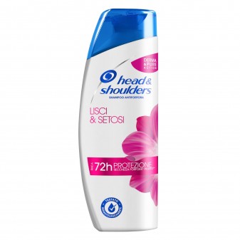 Head & Shoulders Lisci e Setosi Shampoo Antiforfora ad Azione