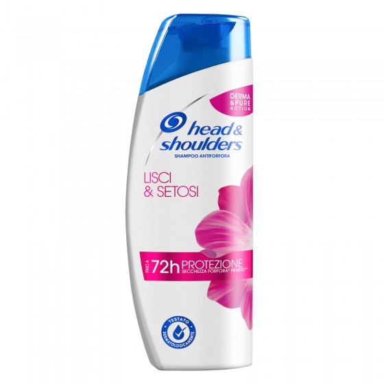Head & Shoulders Lisci e Setosi Shampoo Antiforfora ad Azione Head & Shoulders Lisci e Setosi Shampoo Antiforfora ad Azione