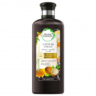 Herbal Essences Shampoo Capelli Secchi Idratante al Latte di Cocco -