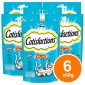 Immagine 1 - 6 Confezioni di Catisfactions Snack al Salmone per Gatti da 60g