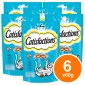 Immagine 1 - 6 Confezioni di Catisfactions Snack al Salmone per Gatti da 60g