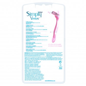 Gillette Simply Venus Rasoio Usa e Getta a 3 Lame da Donna - Blister