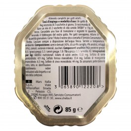 44 Vaschette Sheba Creazioni Speciali in Salsa Cibo per Gatti con