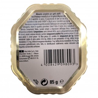 44 Vaschette Sheba Sauce Lover Cibo per Gatti con Tonno in Salsa da