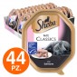 Immagine 1 - 44 Vaschette Sheba Paté Classic Cibo per Gatti al Gusto Salmone da 85g