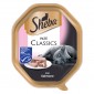 44 Vaschette Sheba Paté Classic Cibo per Gatti al Gusto Salmone da 85g