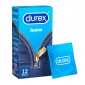 Immagine 1 - DUREX JEANS Profilattici Condom Easy-On - Scatola da 12 Pezzi