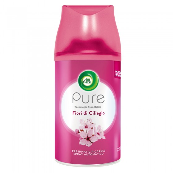 Air Wick Pure Freshmatic Fiori di Ciliegio - Ricarica Spray da 250ml Air Wick Pure Freshmatic Fiori di Ciliegio - Ricarica Spray da 250ml