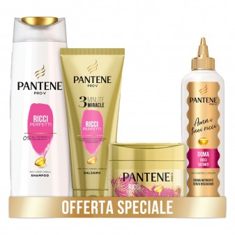 Pantene Pro-V Ricci Perfetti Trattamento Completo Shampoo Balsamo